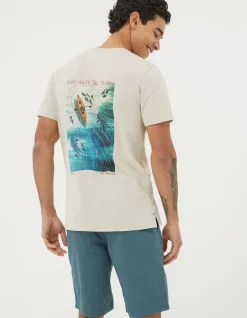 Men FatFace View All|Away With The Fishes T-Shirt