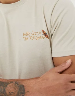 Men FatFace View All|Away With The Fishes T-Shirt