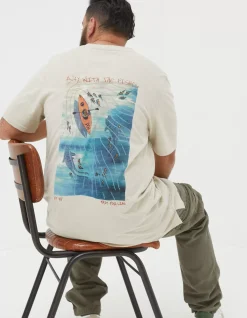 Men FatFace View All|Away With The Fishes T-Shirt