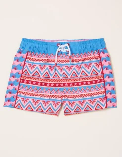 Girls FatFace View All|Aztec Swim Shorts