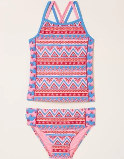 Girls FatFace View All|Aztec Tankini