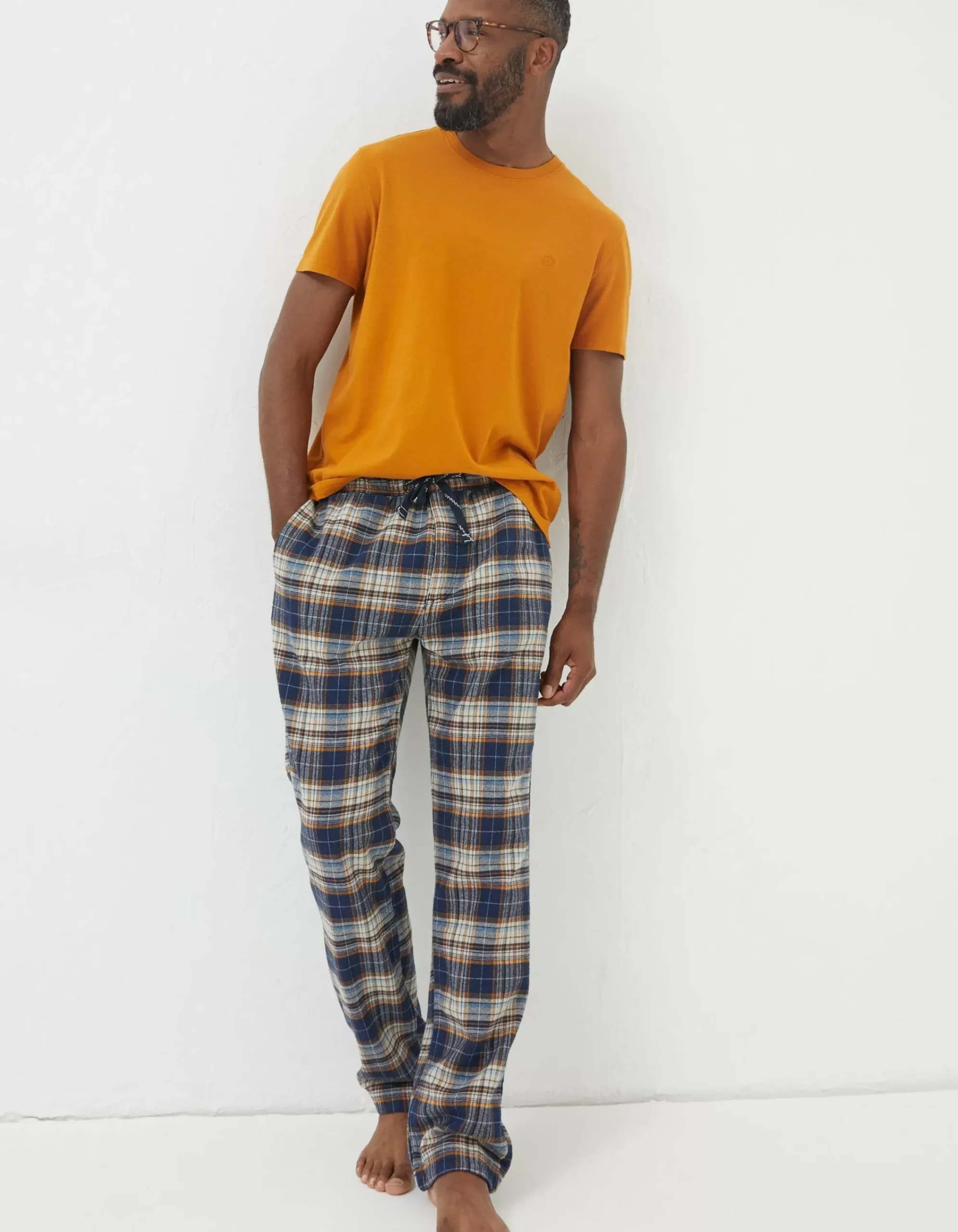 Men FatFace View All|Bainbridge Checked Pyjama Bottoms