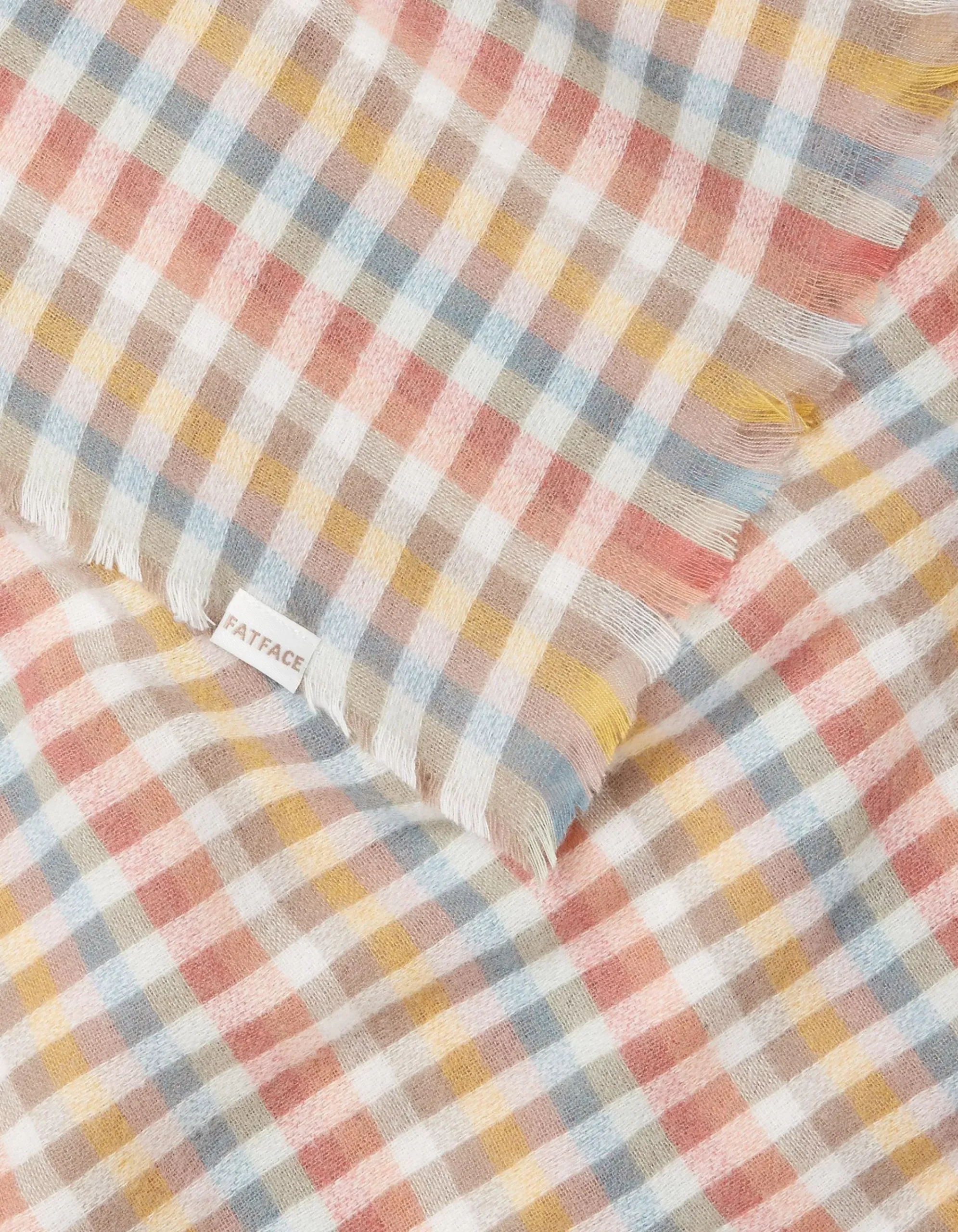 Women FatFace View All|Bea Gingham Scarf