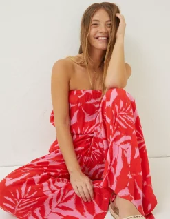 Women FatFace Jumpsuits & Playsuits|Beach Wear Bennie Ikat Jumpsuit