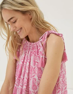 Women FatFace Dresses|Beachwear Ayanna Paisley Midi Dress