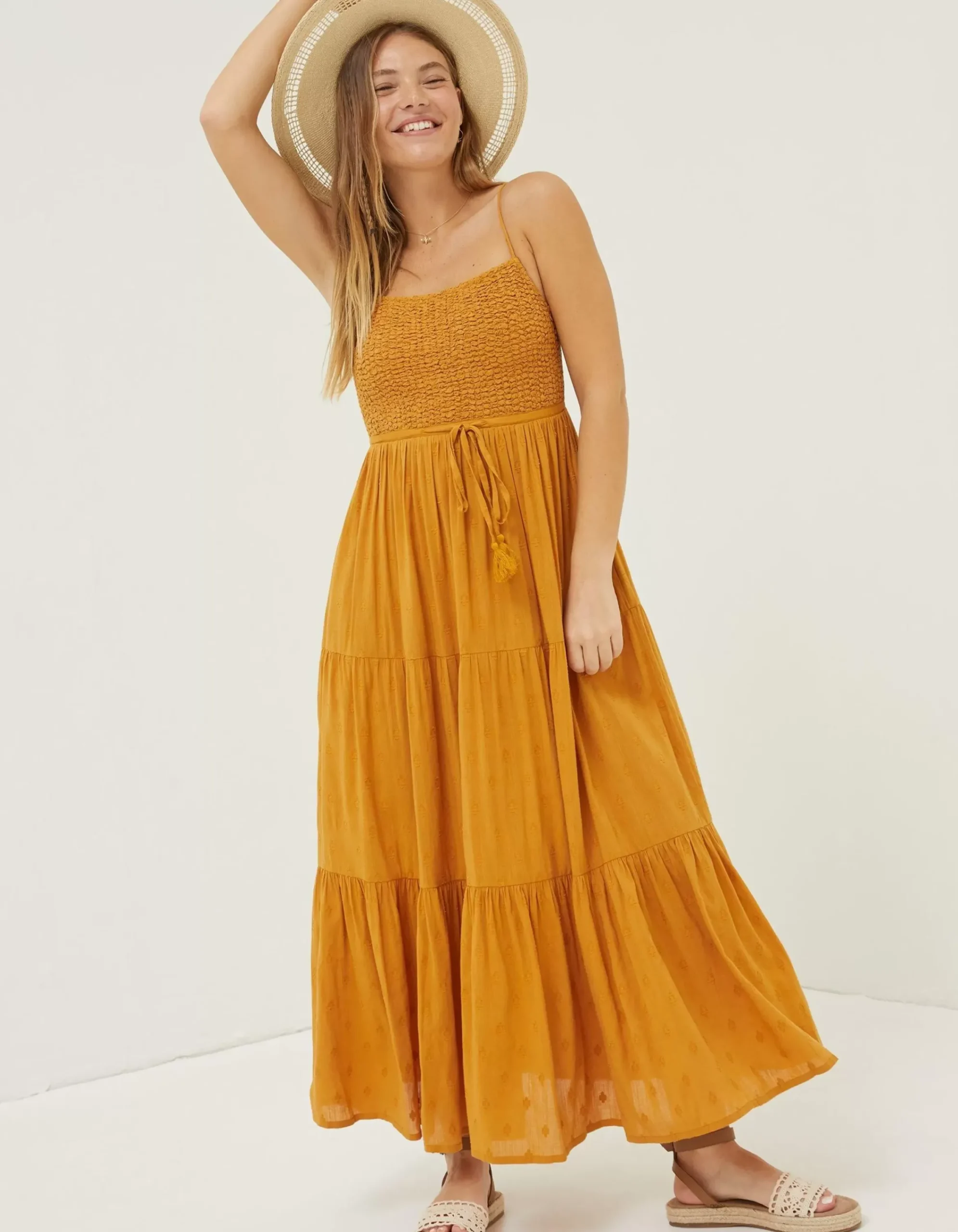 Women FatFace Dresses|Beachwear Jo Midi Sundress