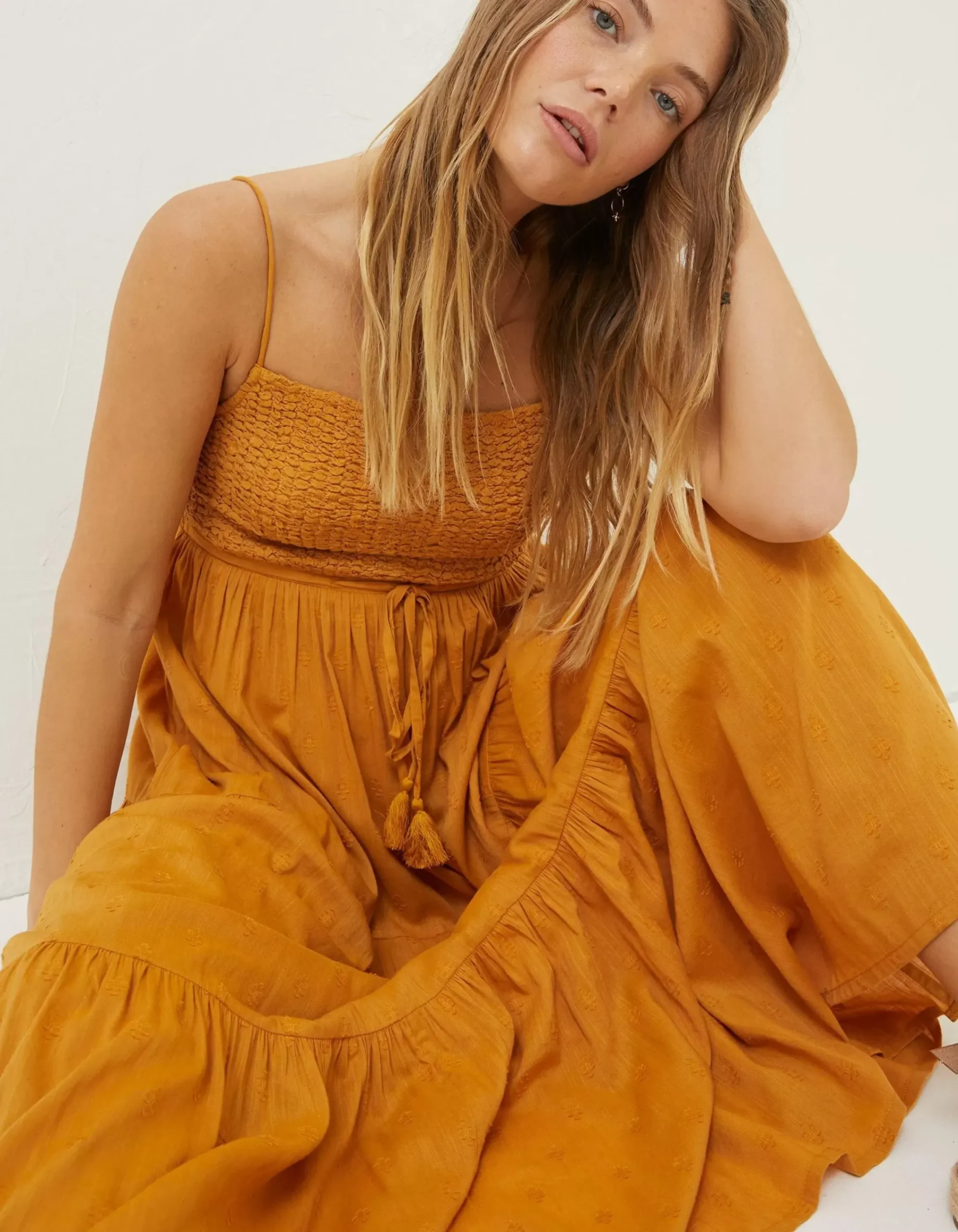 Women FatFace Dresses|Beachwear Jo Midi Sundress