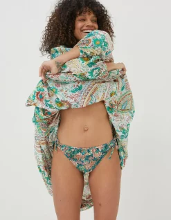 Women FatFace Dresses|Beachwear Jocelyn Paisley Midi Dress