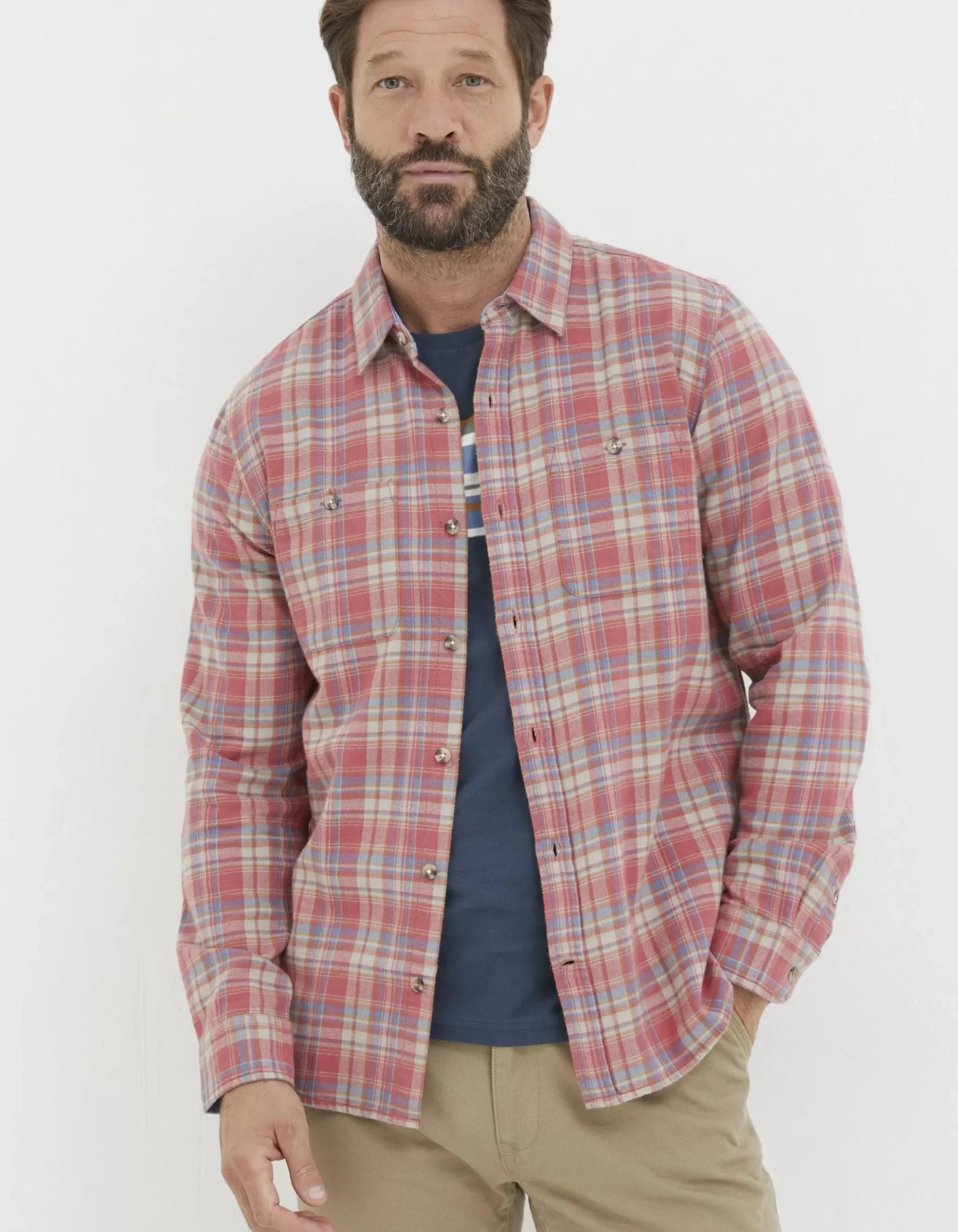 Men FatFace View All|Beaulieu Check Shirt