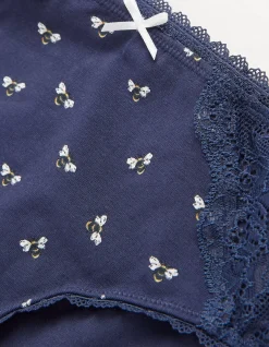 Women FatFace View All|Bee Print Mini Knickers