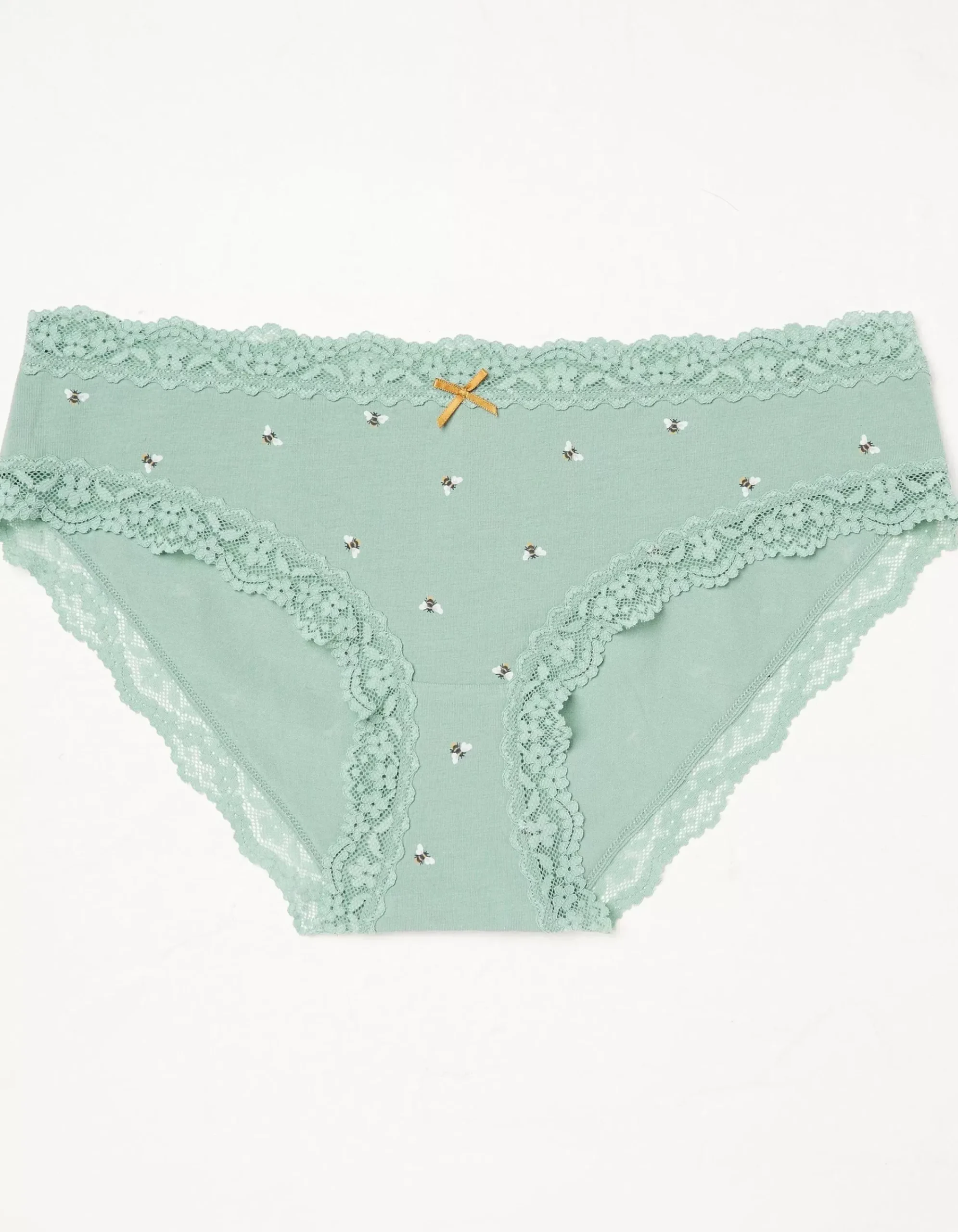 Women FatFace View All|Bee Print Short Knickers
