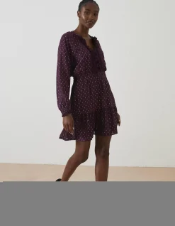 Women FatFace View All|Belle Metallic Dress