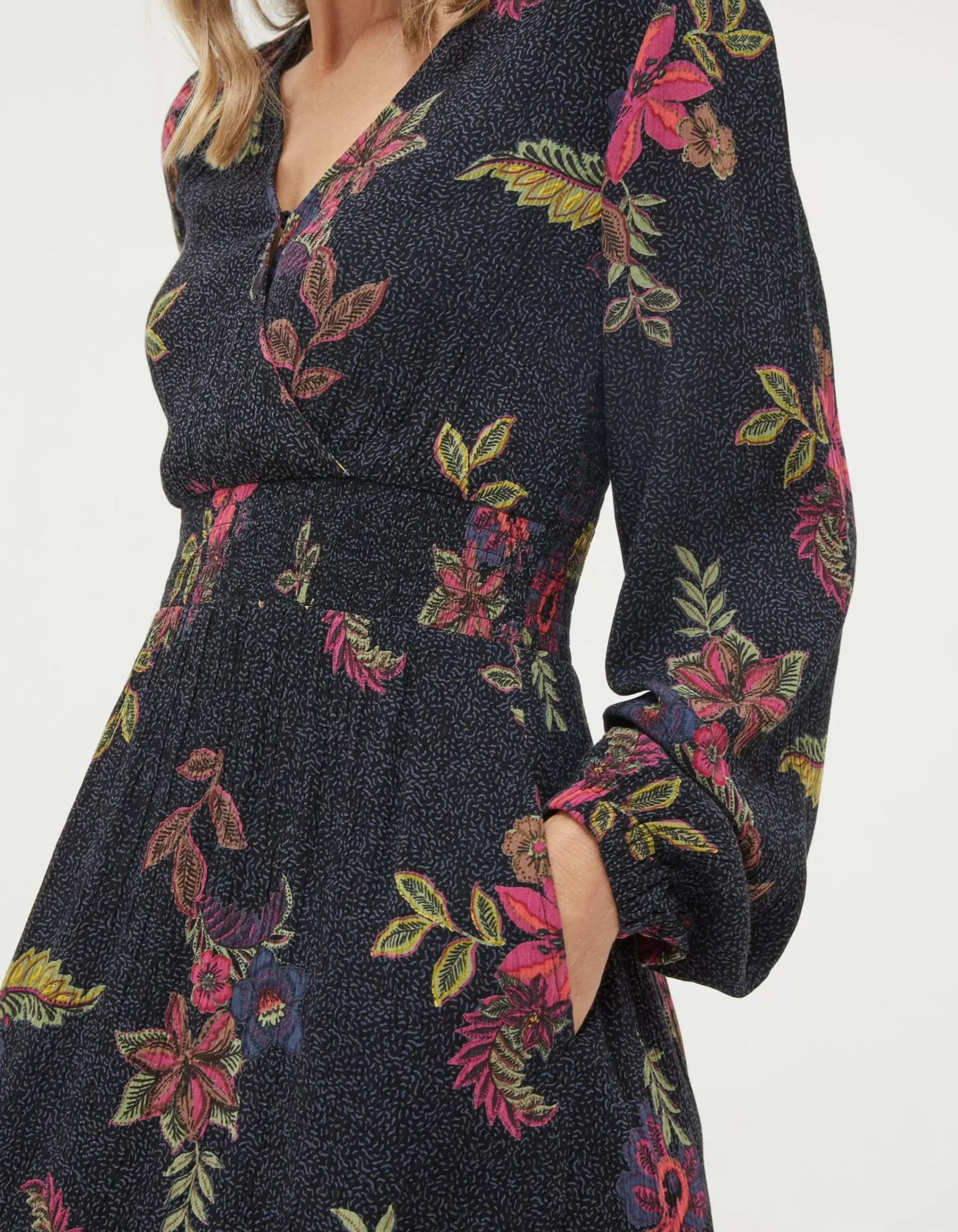 Women FatFace View All|Bennie Floral Midi Dress