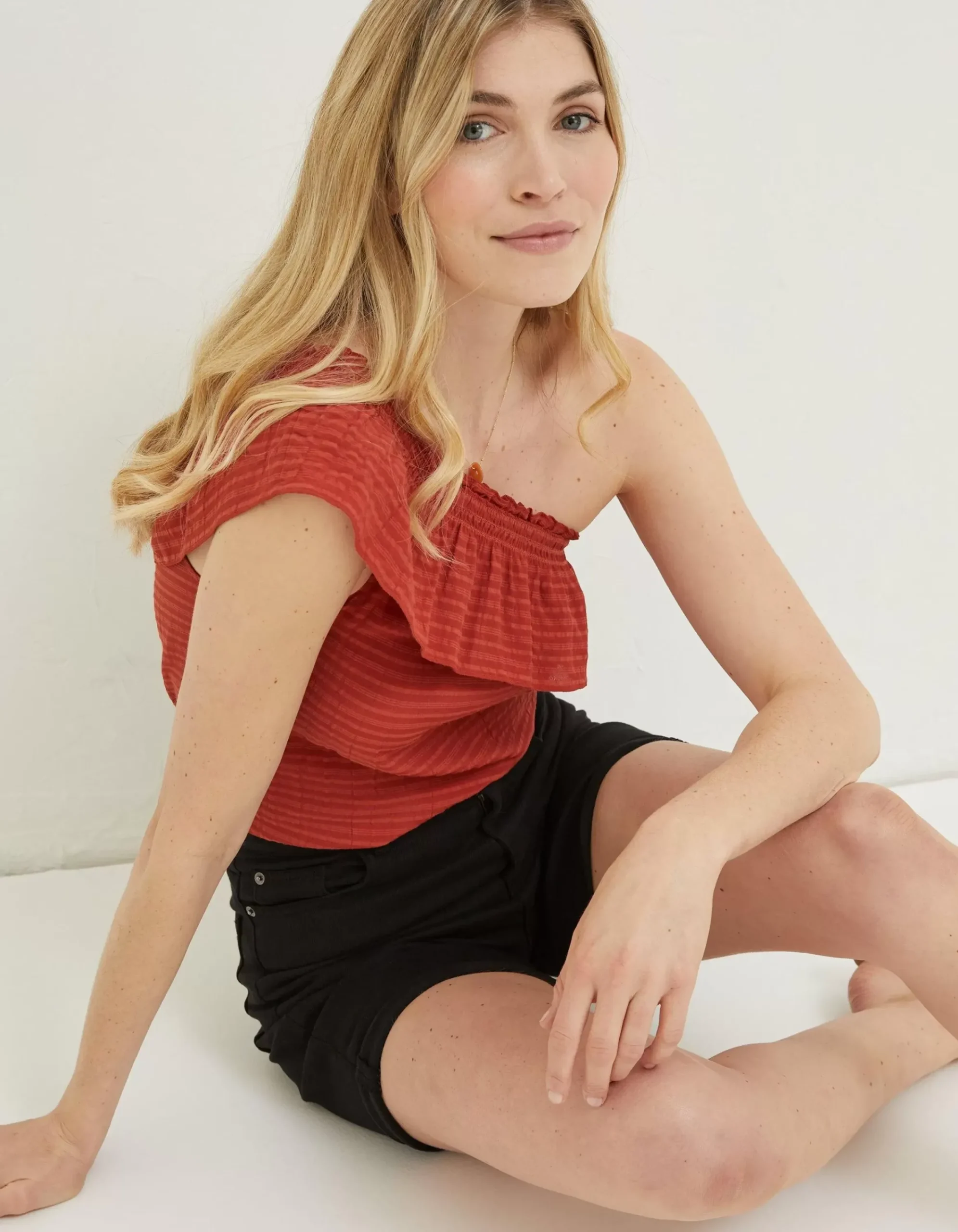 Women FatFace Shirts & Blouses|Bernie Asymmetric Cami Top
