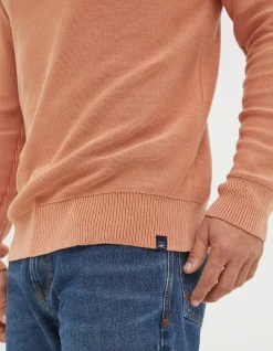 Men FatFace View All|Berwick Washed Crew Jumper