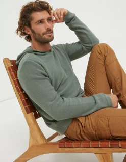 Men FatFace View All|Berwick Washed Hoodie