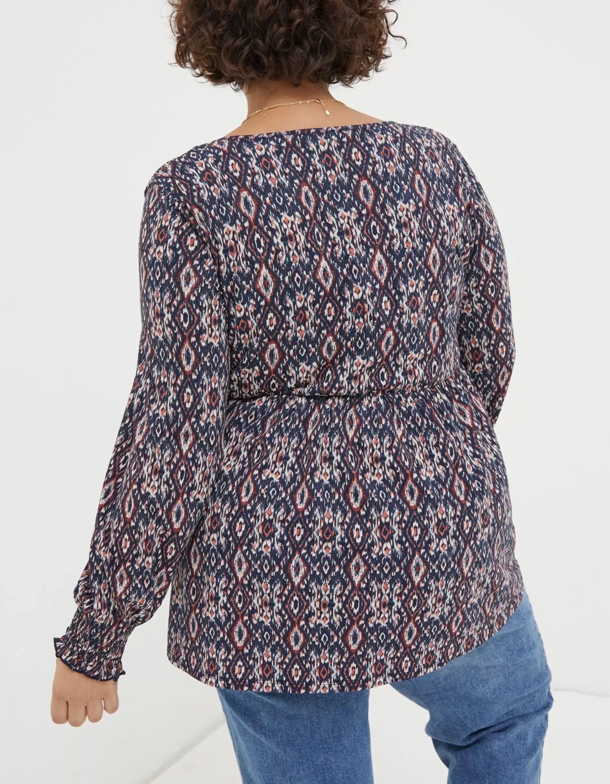 Women FatFace View All|Beth Ikat Geo Tunic