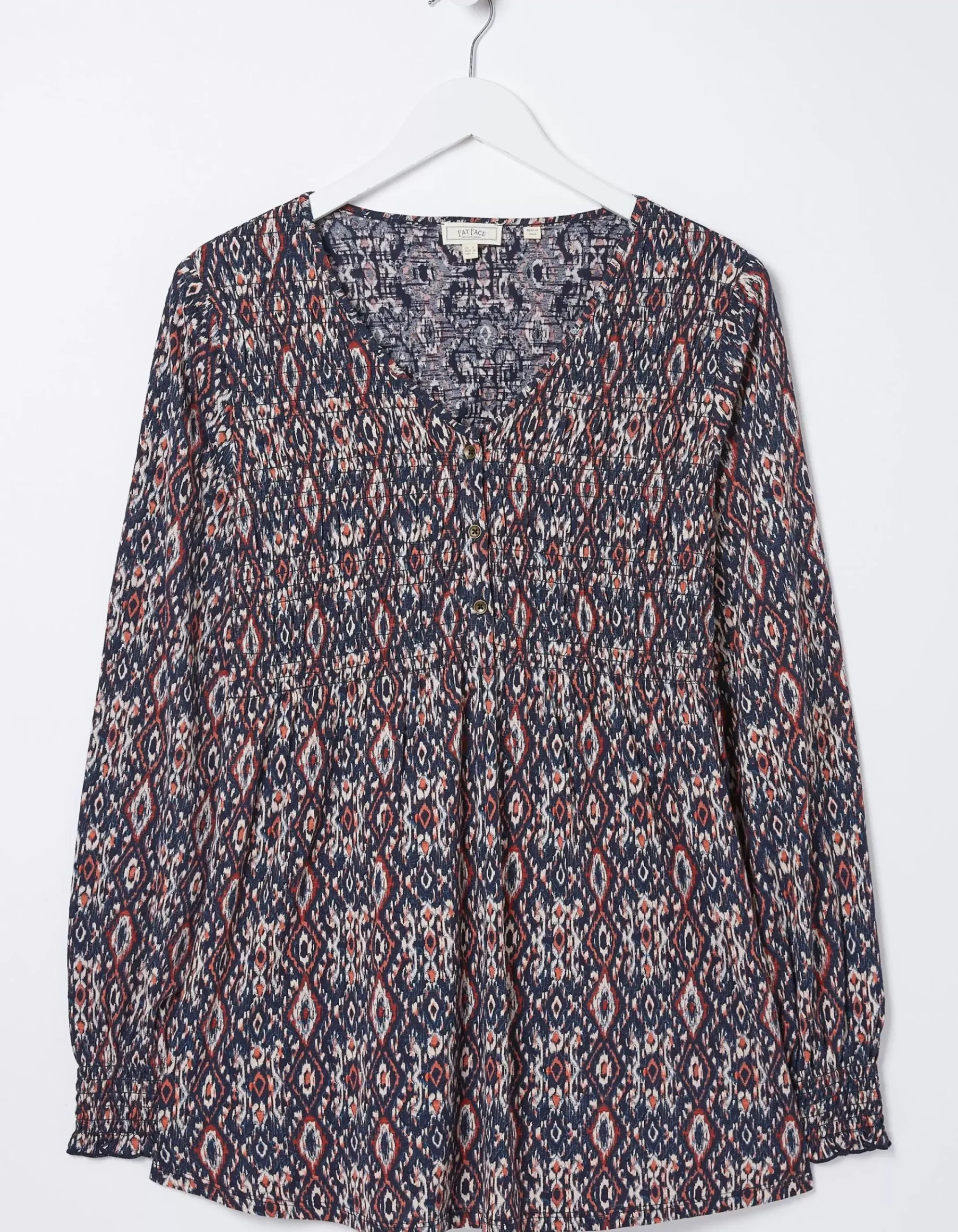 Women FatFace View All|Beth Ikat Geo Tunic