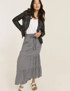 Women FatFace Coats & Jackets|Bethany Biker Leather Jacket