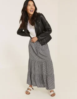 Women FatFace Coats & Jackets|Bethany Biker Leather Jacket