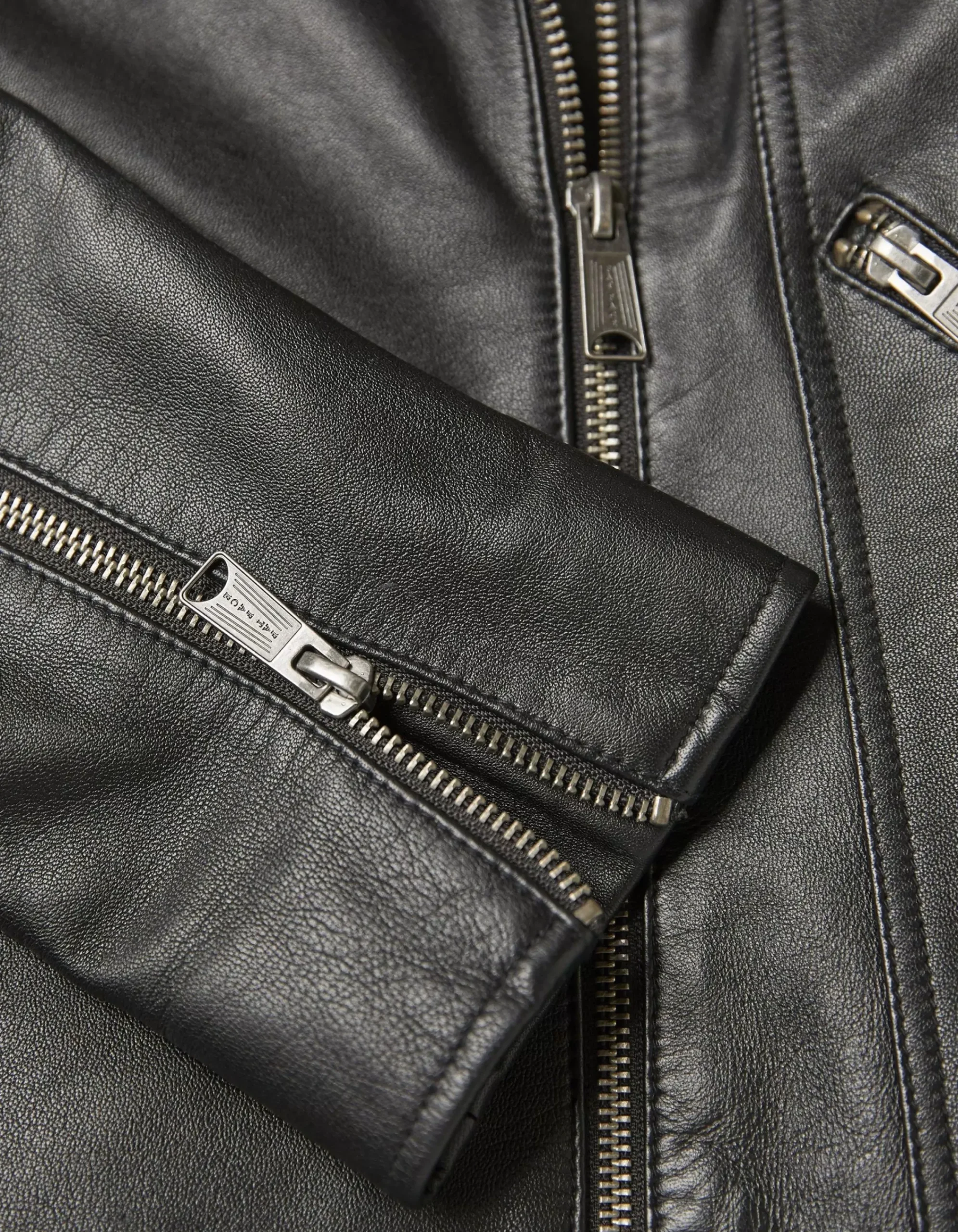 Women FatFace Coats & Jackets|Bethany Biker Leather Jacket