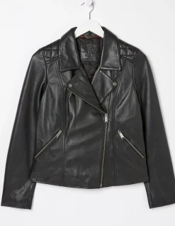 Women FatFace Coats & Jackets|Bethany Quilted Biker Jacket