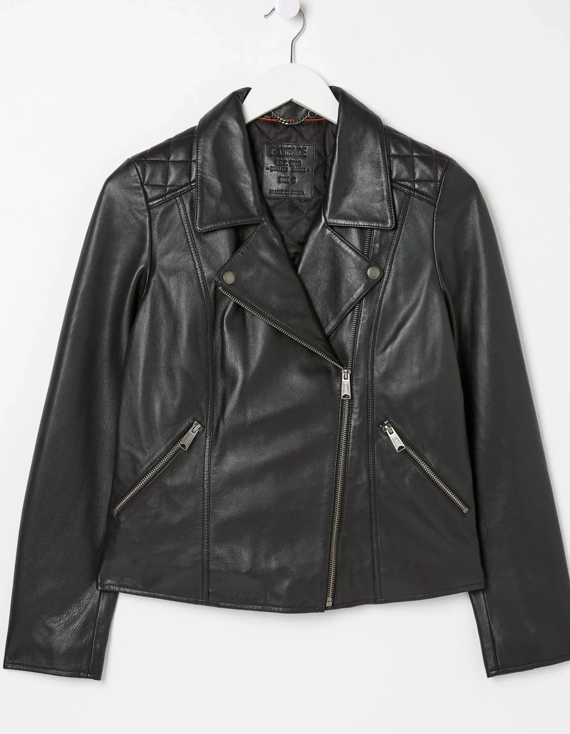 Women FatFace Coats & Jackets|Bethany Quilted Biker Jacket
