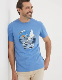 Men FatFace View All|Better A Bad Day Sail T Shirt