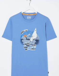 Men FatFace View All|Better A Bad Day Sail T Shirt