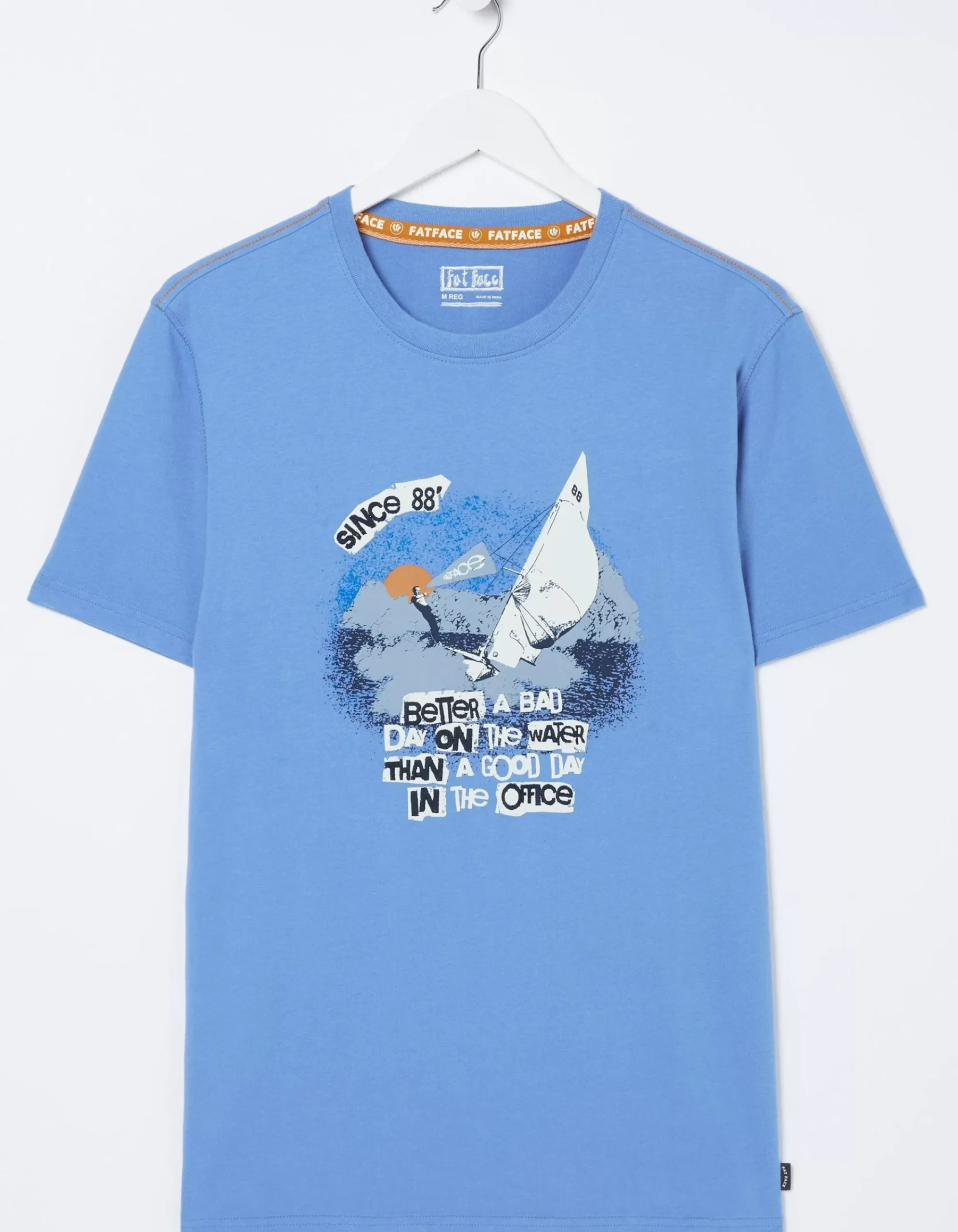 Men FatFace View All|Better A Bad Day Sail T Shirt