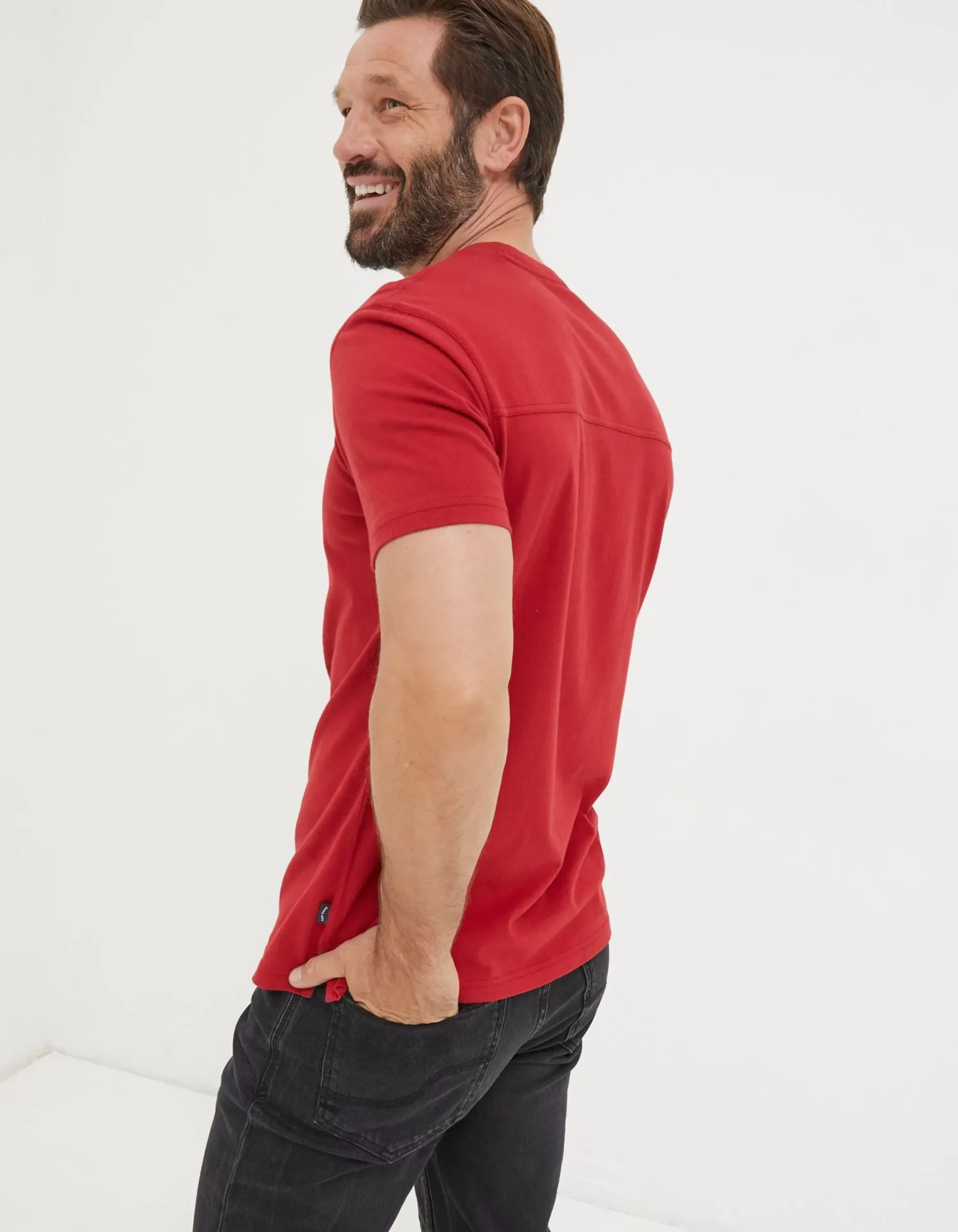Men FatFace T-Shirts|Better A Bad Day Ski T-Shirt