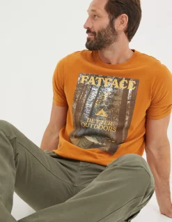Men FatFace View All|Better Outdoors Graphic T Shirt