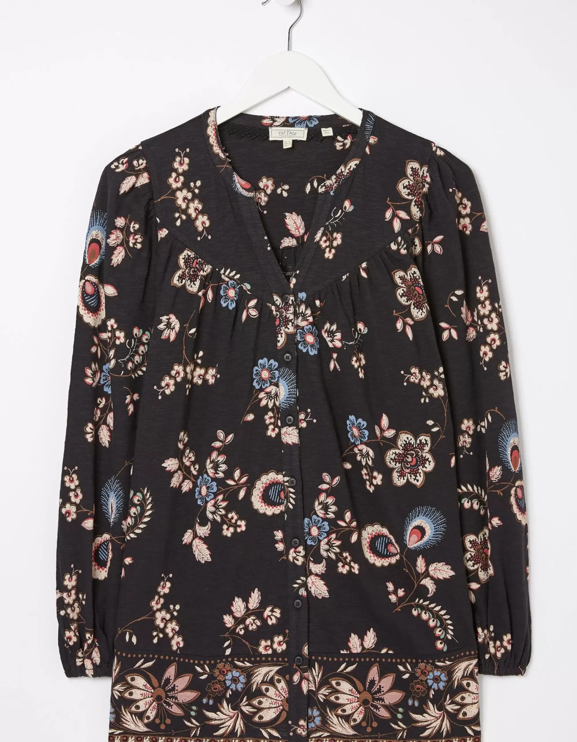 Women FatFace Tops & T-Shirts|Betty Fall Floral Tunic