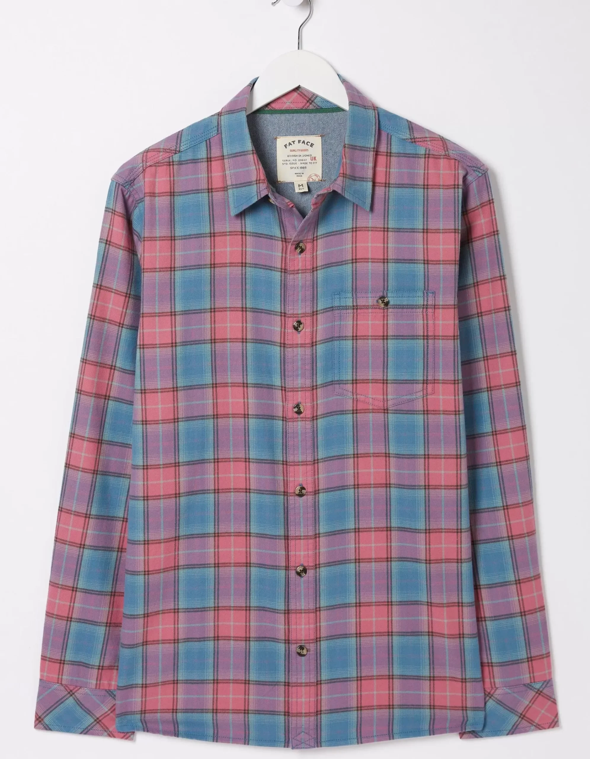 Men FatFace View All|Bibury Check Shirt