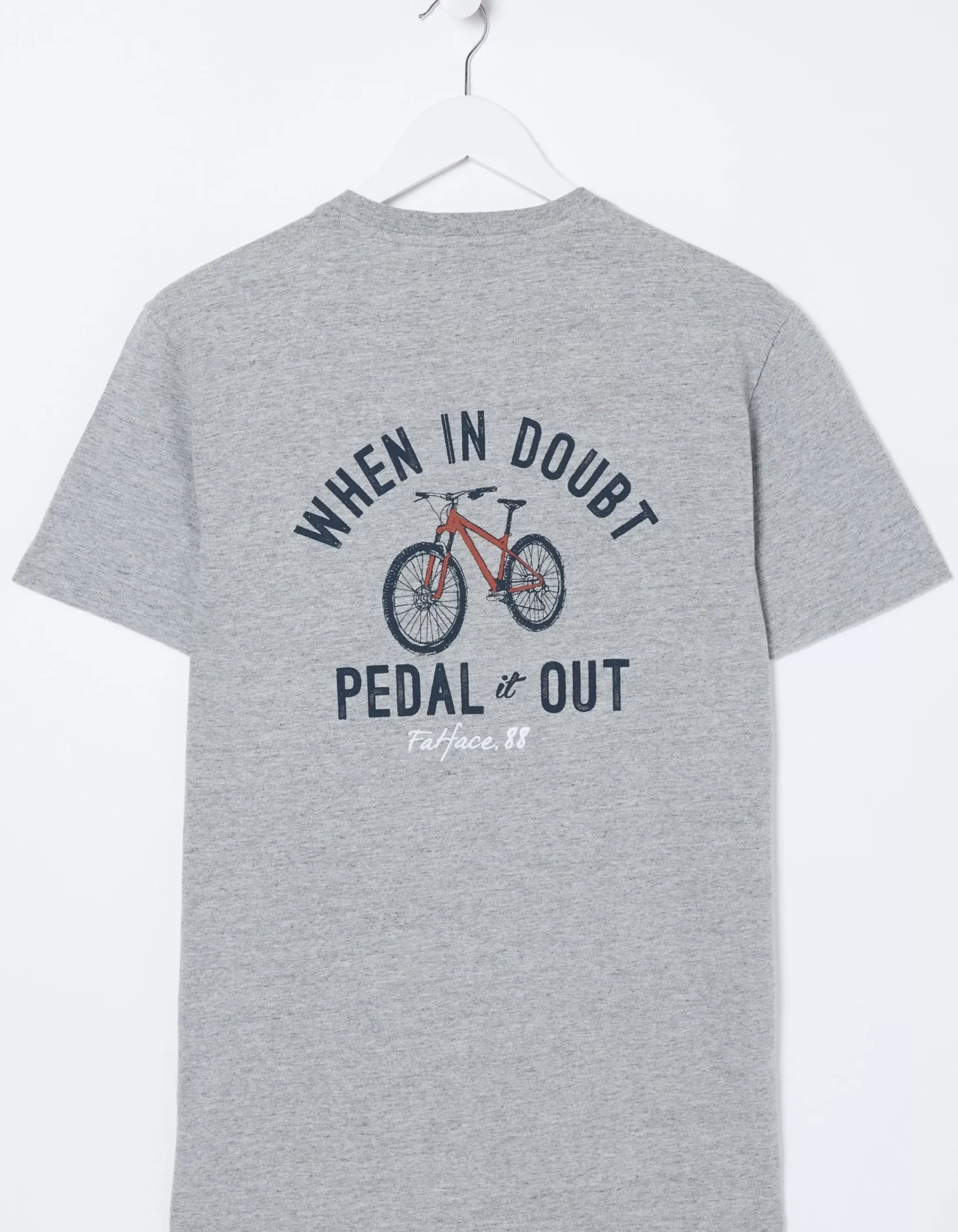 Men FatFace T-Shirts|Bike Pedal T-Shirt