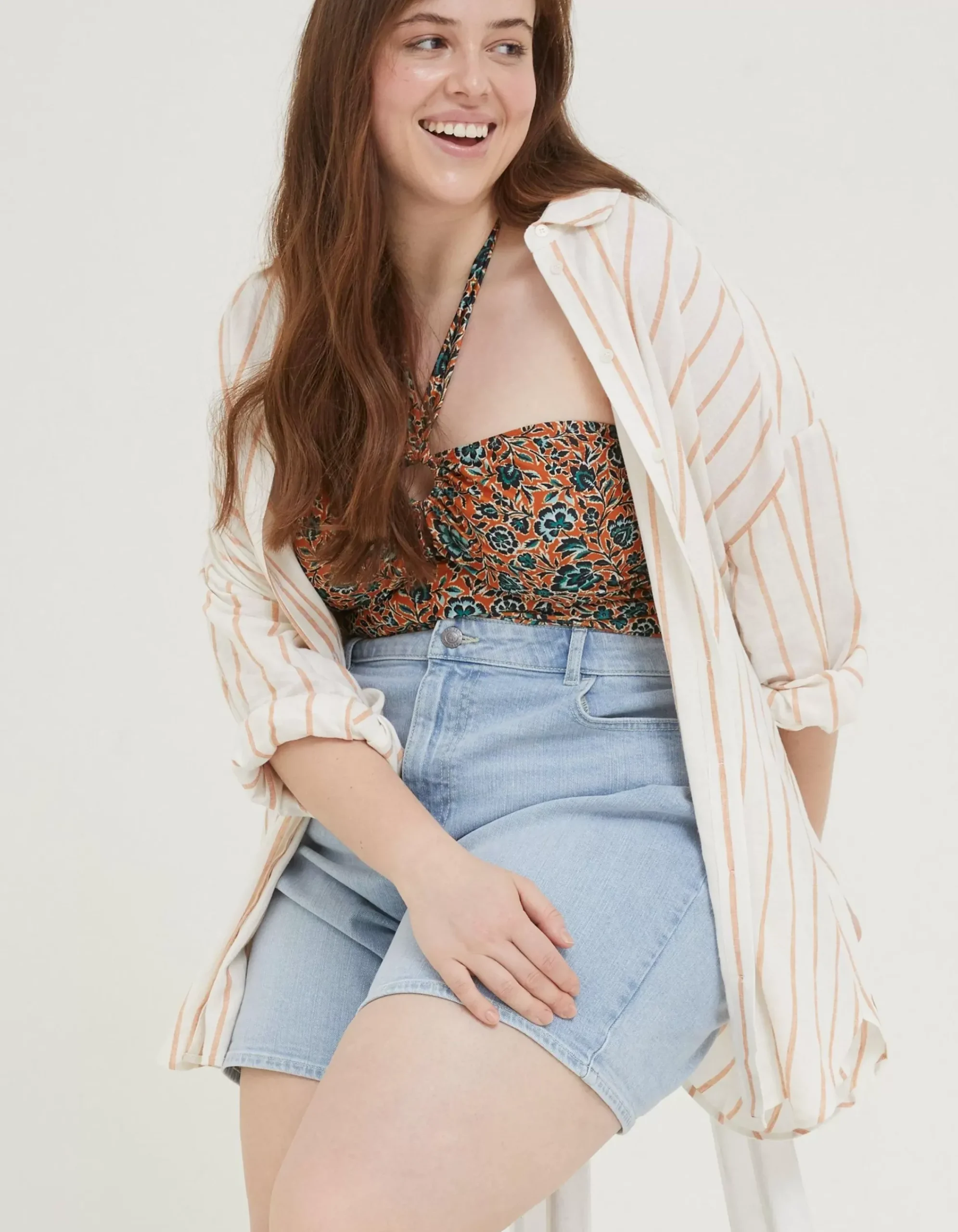 Women FatFace Shirts & Blouses|Billie Linen Blend Shirt