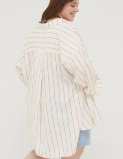 Women FatFace Shirts & Blouses|Billie Linen Blend Shirt