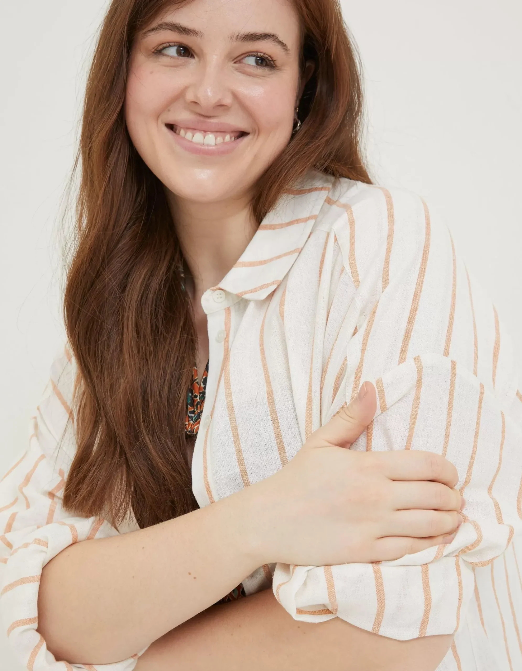 Women FatFace Shirts & Blouses|Billie Linen Blend Shirt