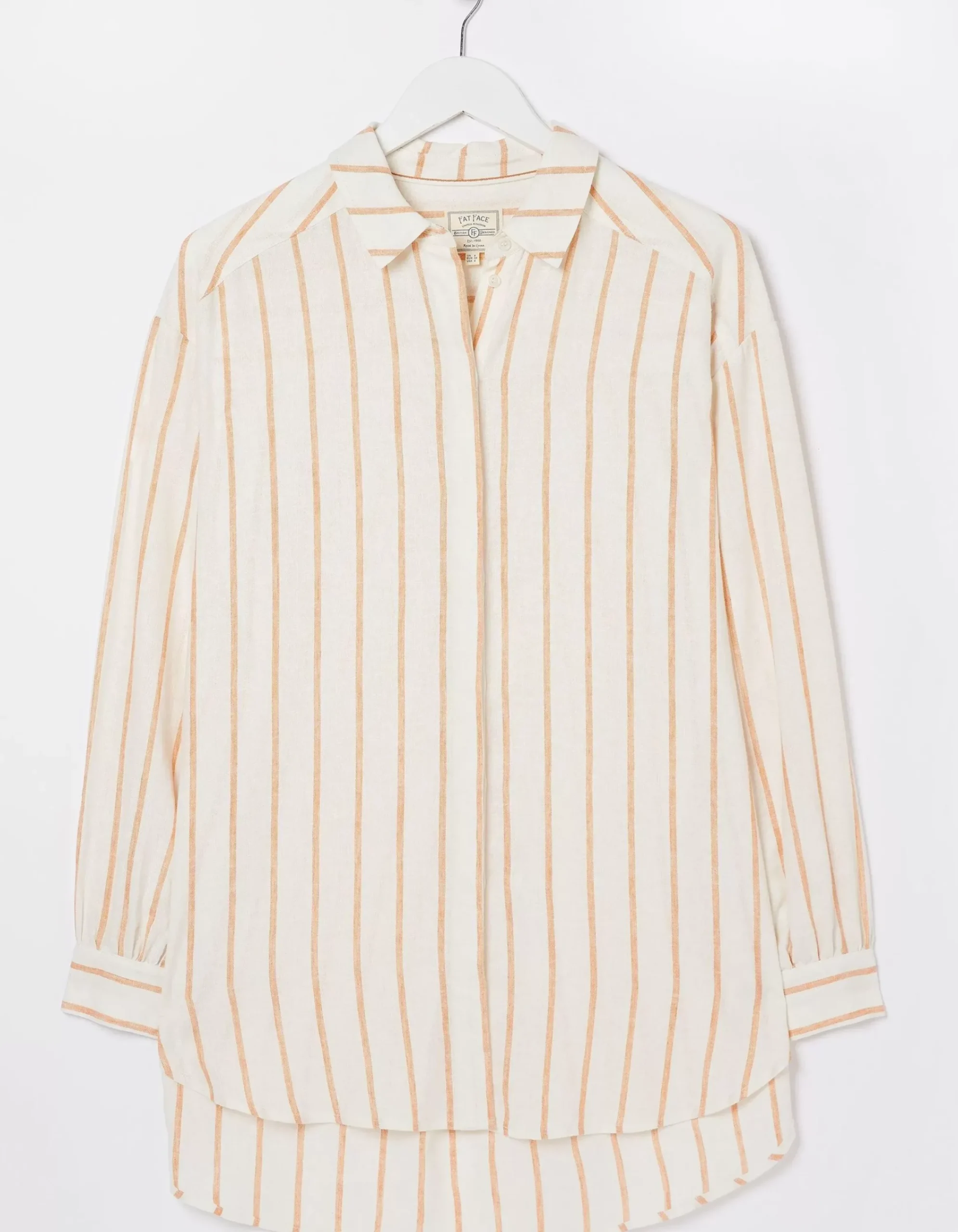Women FatFace Shirts & Blouses|Billie Linen Blend Shirt
