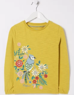 Girls FatFace View All|Bird Graphic T-Shirt