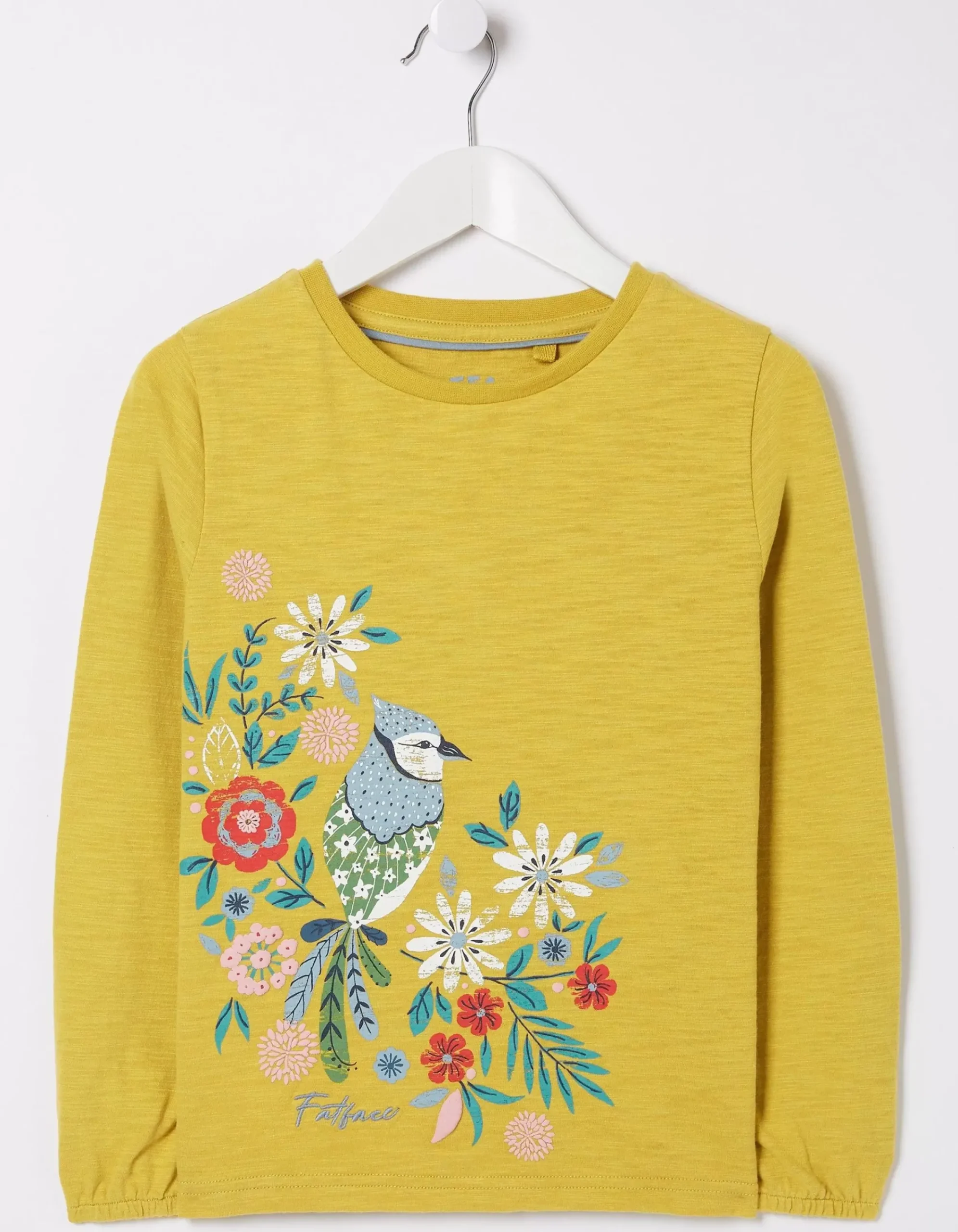 Girls FatFace View All|Bird Graphic T-Shirt