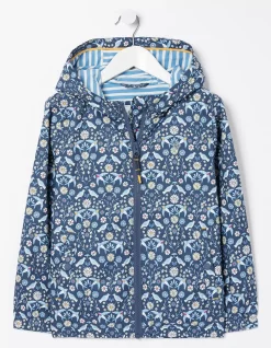 Girls FatFace View All|Bird Tile Windbreaker Jacket