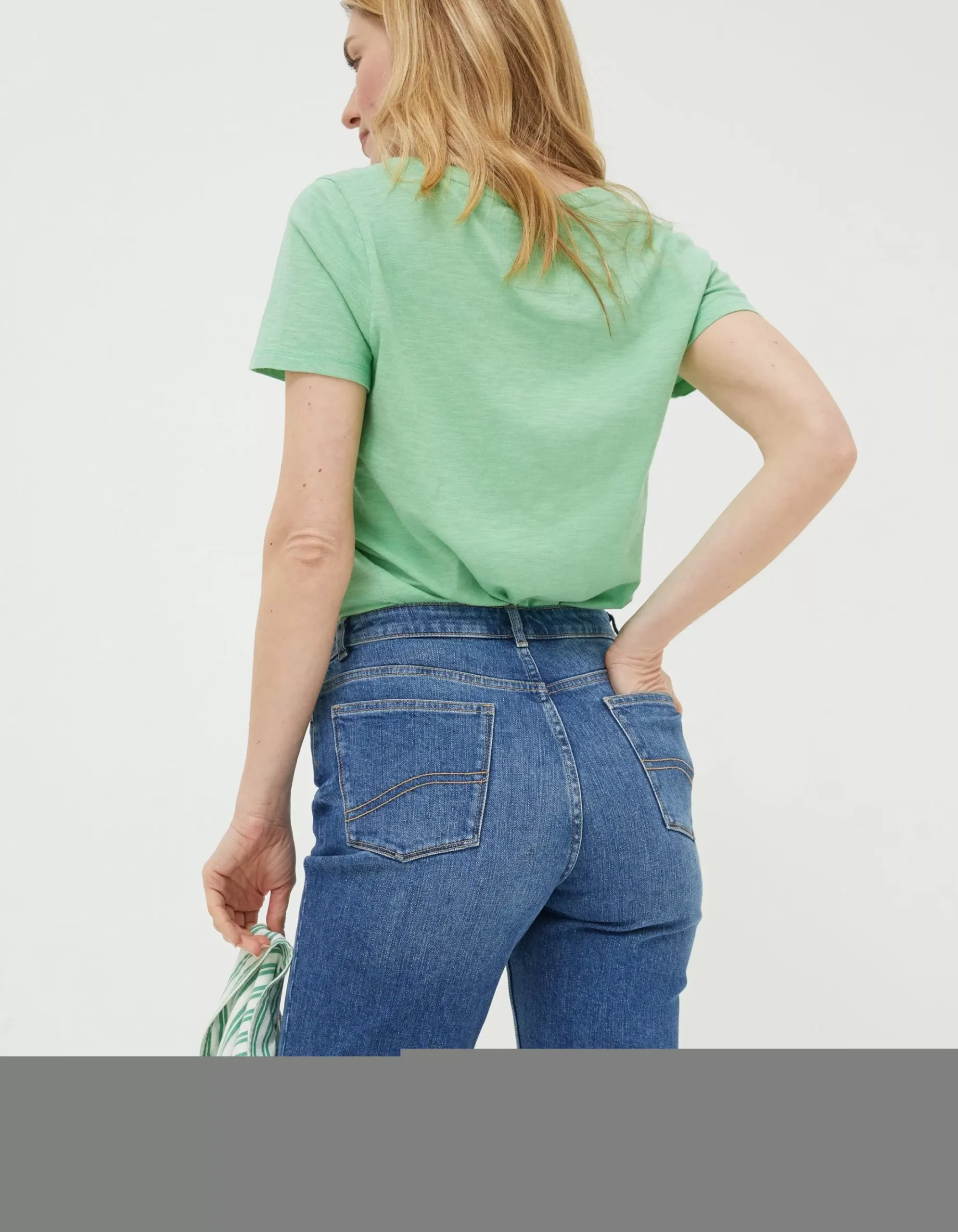 Women FatFace Shorts|Bisley Denim Bermuda Shorts