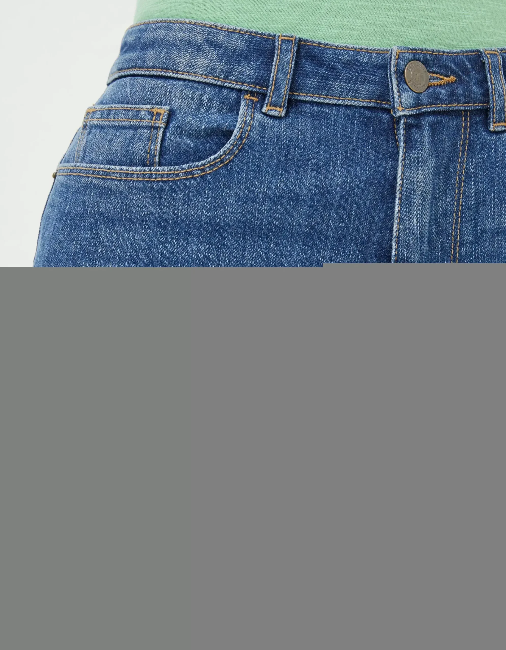 Women FatFace Shorts|Bisley Denim Bermuda Shorts