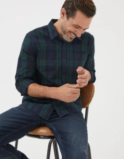 Men FatFace View All|Blackthorn Check Shirt