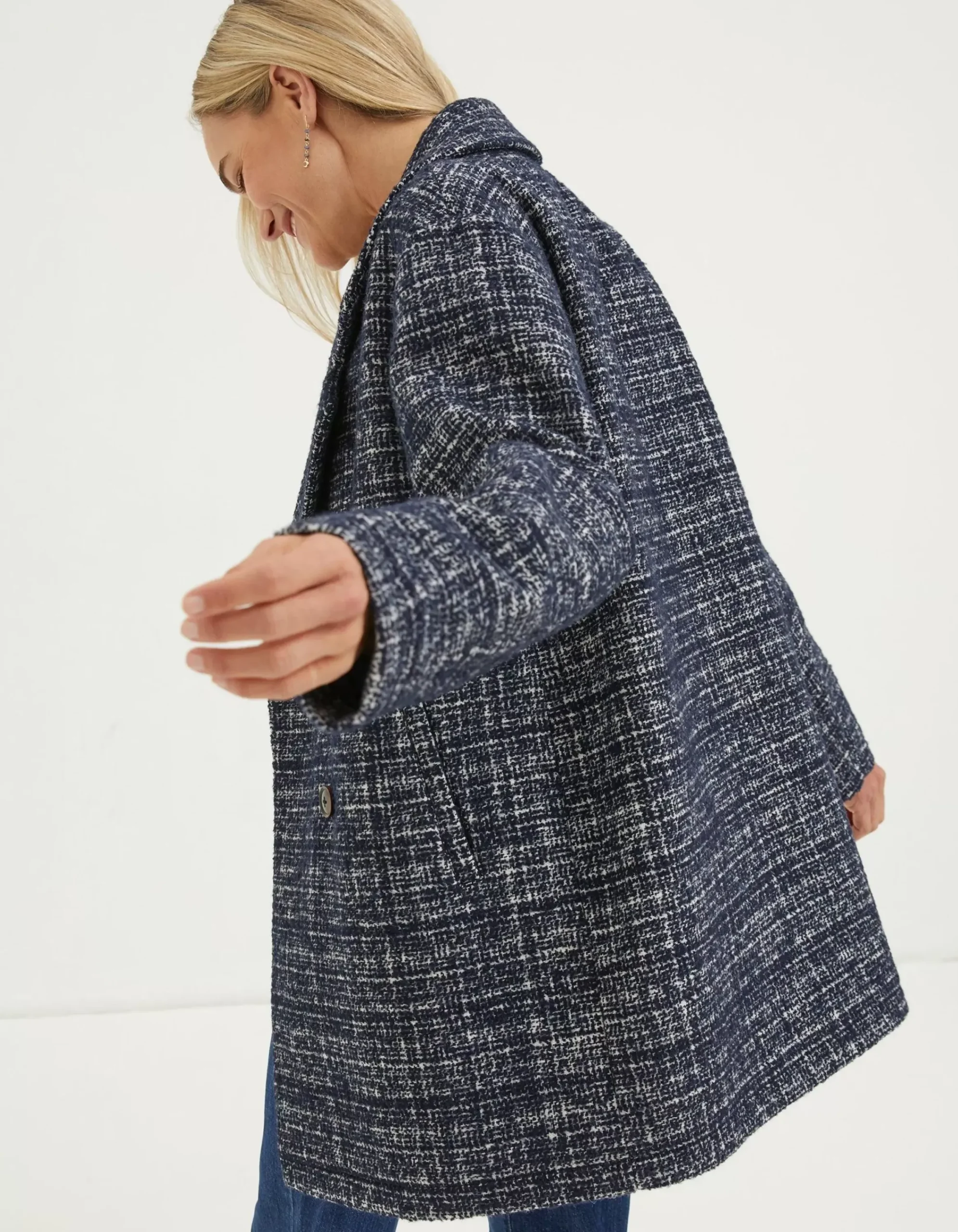 Women FatFace Coats & Jackets|Blair Wool Blend Coat