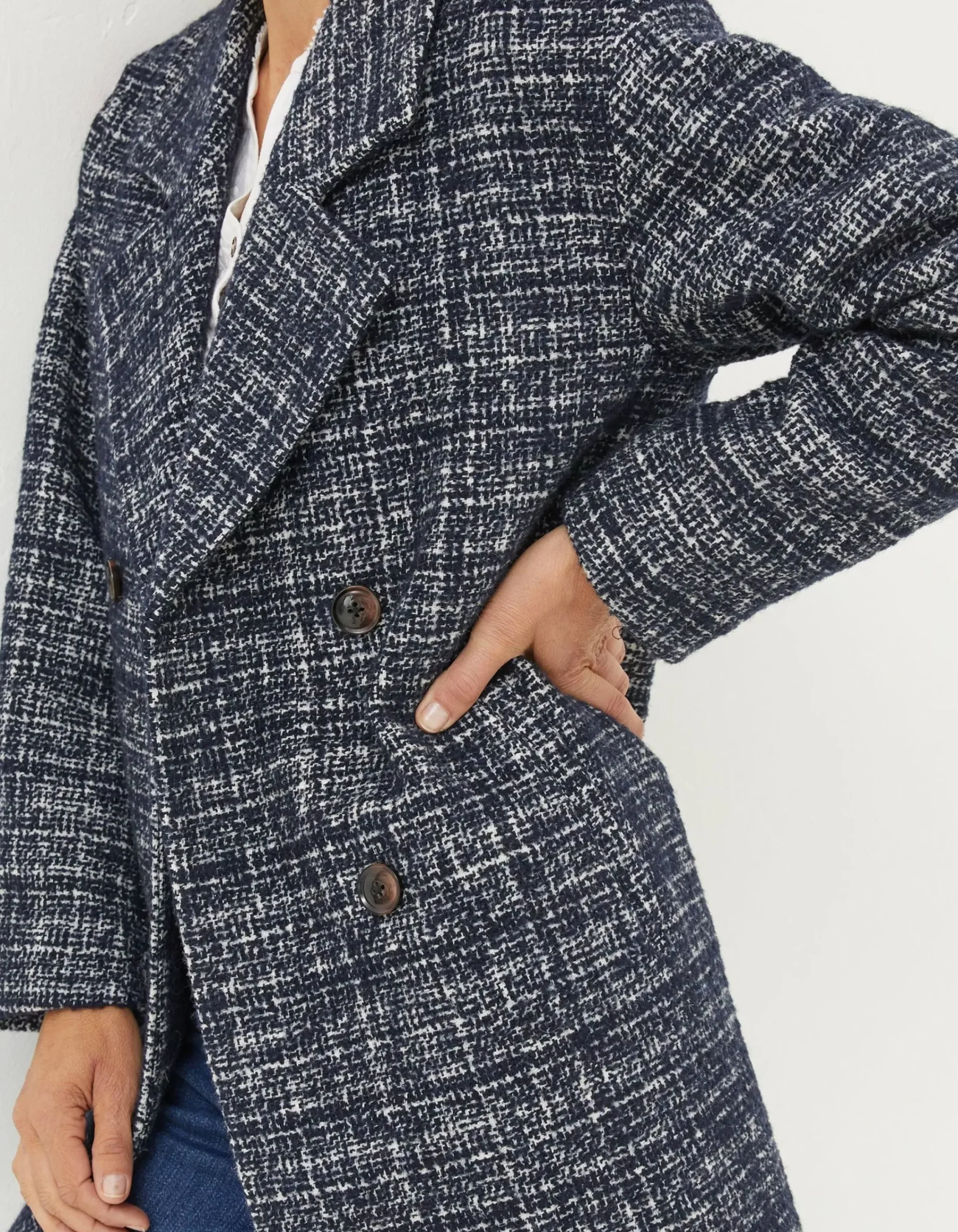 Women FatFace Coats & Jackets|Blair Wool Blend Coat