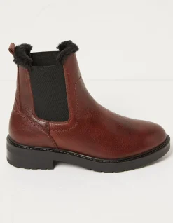 Women FatFace View All|Blake Fur Lined Chelsea Boot