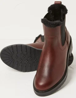 Women FatFace View All|Blake Fur Lined Chelsea Boot
