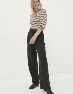 Women FatFace View All|Blake Wide Leg Drape Trousers